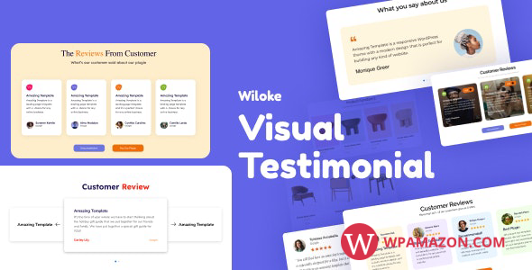 Wiloke Elementor Visual Testimonial Addon v1.0.3