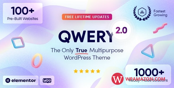 Qwery v1.5.0 – Multi-Purpose Business WordPress Theme + RTL