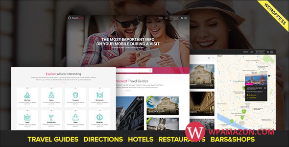 TRAVELGUIDE – Guides, Places and Directions WordPress Theme