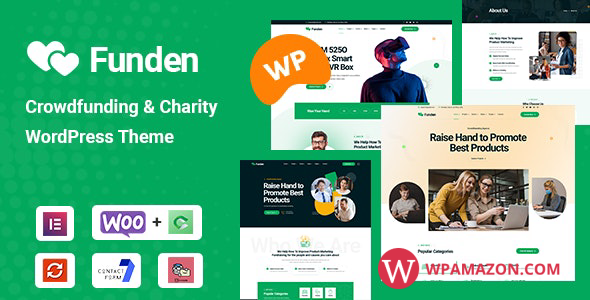 Funden v1.1.2 – Crowdfunding & Charity WordPress Theme