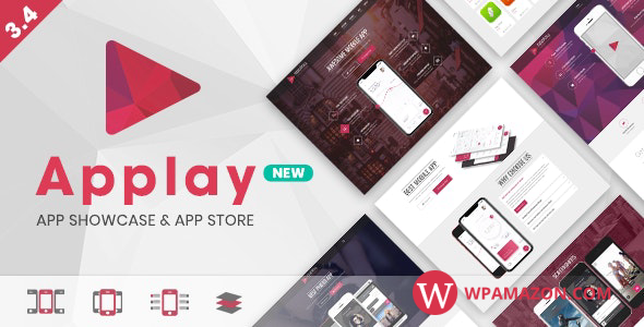 Applay v3.7 – WordPress App Showcase & App Store Theme