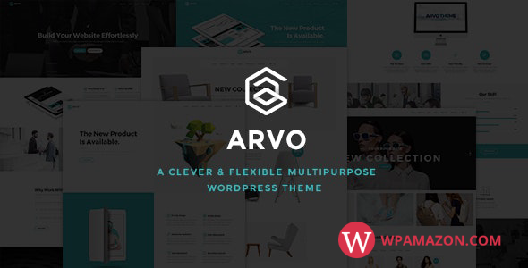 Arvo v2.8 – A Clever & Flexible Multipurpose Theme