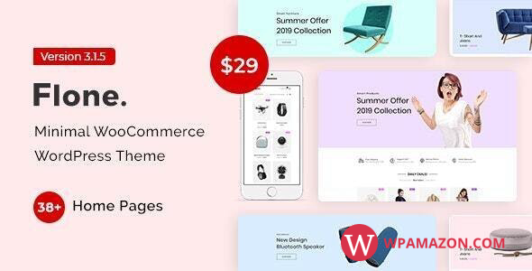 Flone v3.4.2 – Minimal WooCommerce WordPress Theme