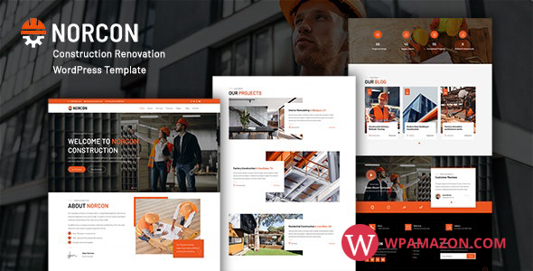 Norcon v1.0 – Construction Renovation WordPress Theme