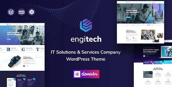 Engitech v1.4.4 – IT Solutions & Services WordPress Theme