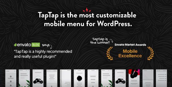 TapTap v5.6 – A Super Customizable WordPress Mobile Menu