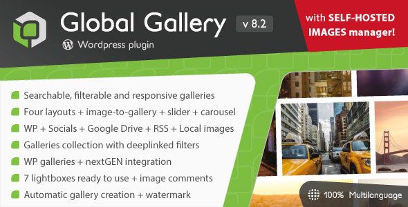 Global Gallery v8.2.3 – WordPress Responsive Gallery