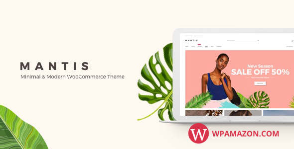 Mantis v1.3.0 – Minimal & Modern WooCommerce Theme