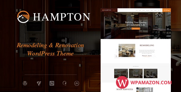 Hampton v1.1.8 – Home Design and House Renovation WordPress Theme