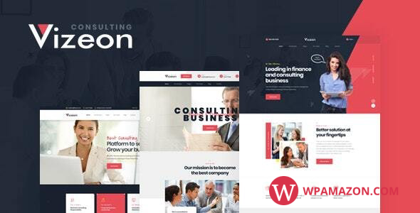 Vizeon v1.0.6 – Business Consulting WordPress Themes