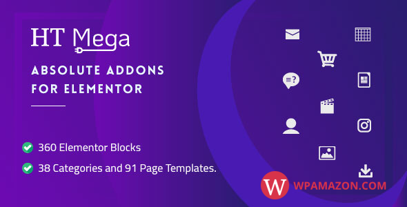 HT Mega Pro v1.4.2 – Absolute Addons for Elementor Page Builder