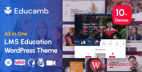 Educamb v1.2 – LMS Education WordPress Theme