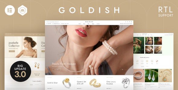 Goldish v3.3 – Jewelry Store WooCommerce Theme