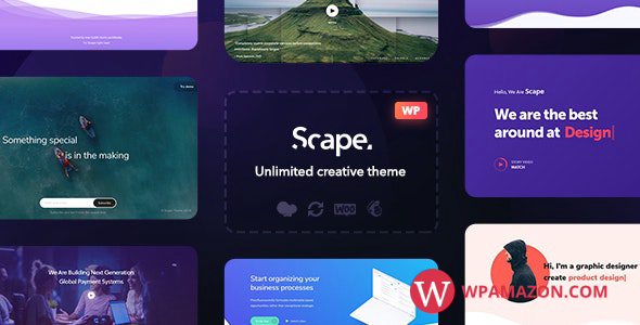 Scape v1.5.4 – Multipurpose WordPress theme