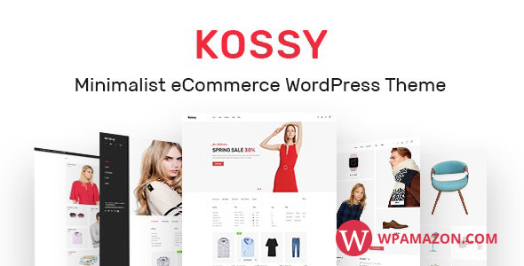 Kossy v1.26 – Minimalist eCommerce WordPress Theme