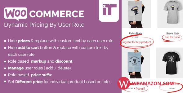 Woocommerce Dynamic Pricing By User Role v1.8