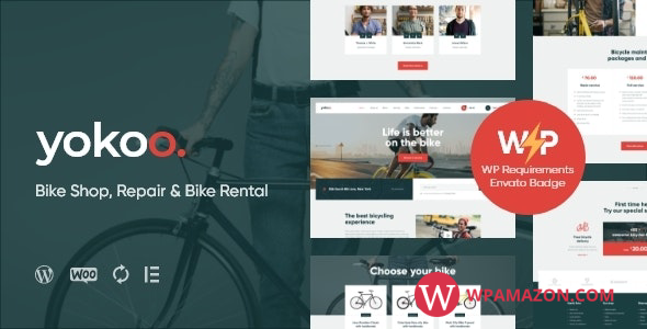 Yokoo v1.1.2 – Bike Shop & Rental WordPress Theme
