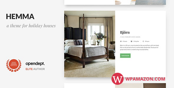 Hemma v1.4.15 – Hotel & BnB WordPress theme