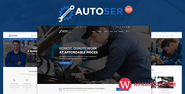 Autoser v1.0.9.2 – Car Repair and Auto Service Theme