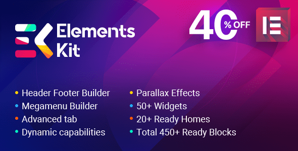 ElementsKit v2.8.0 – The Ultimate Addons for Elementor Page Builder