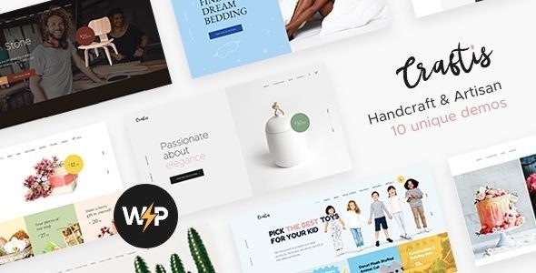 Craftis v1.2.0 – Handcraft & Artisan WordPress Theme