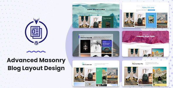 Advanced Masonry Blog Layout Design v1.0