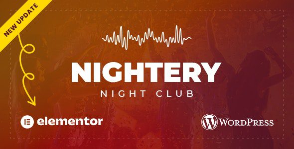 Nightery v2.0.3 – Night Club WordPress Theme