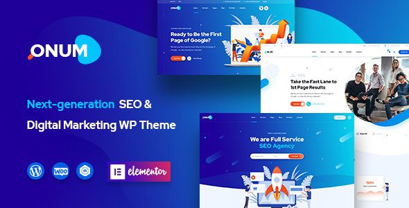 Onum v1.2.8.4 – SEO & Marketing Elementor WordPress Theme