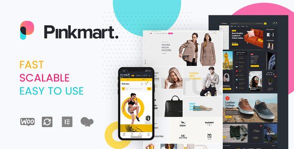 Pinkmart v3.6.2 – AJAX theme for WooCommerce