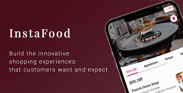 InstaFood v1.4.0 – QR Menu, food delivery, pickup and dine-in for WordPress