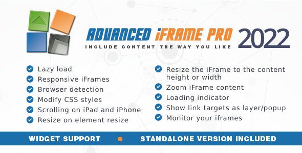 Advanced iFrame Pro v2022.8