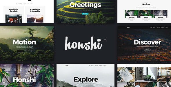 Honshi v2.6.0 – Creative Multi Purpose WordPress Theme