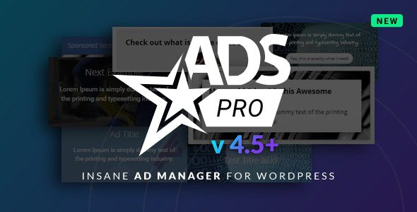 Ads Pro Plugin v4.6.5 – Multi-Purpose Advertising Manager