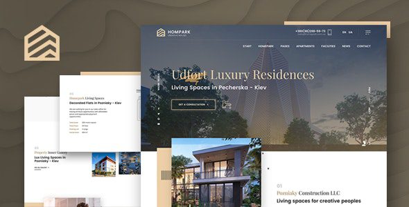 Hompark v1.1.1 – Real Estate & Luxury Homes Theme