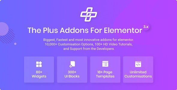 The Plus v5.1.3 – Addon for Elementor Page Builder WordPress Plugin