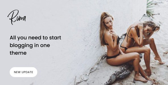 Rima v2.1 – Personal Blog WordPress Theme