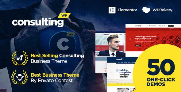 Consulting v6.3.3 – Business, Finance WordPress Theme
