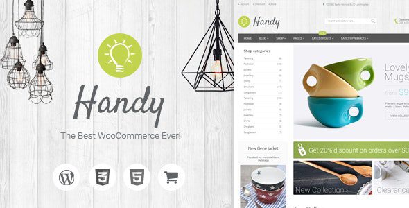 Handy v5.2.1 – Handmade Shop WordPress WooCommerce Theme