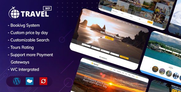 Travel WP v1.7.1 – Tour & Travel WordPress Theme