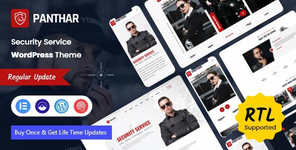 Panthar v1.0.2 – Private Security & CCTV Service WordPress Theme + RTL