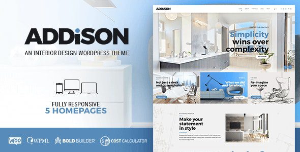 Addison v1.3.9 – Architecture & Interior Design