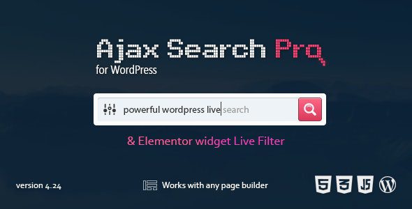 Ajax Search Pro for WordPress v4.24.1