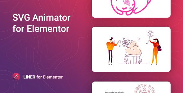 Liner v1.0.2 – SVG Animation for Elementor