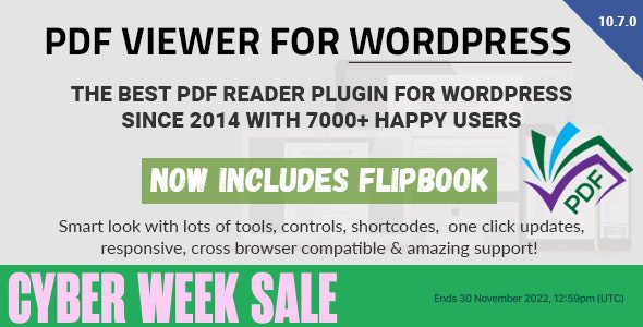PDF viewer for WordPress v10.7.0