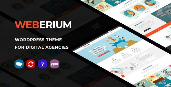 Weberium v1.22 – Theme Tailored for Digital Agencies