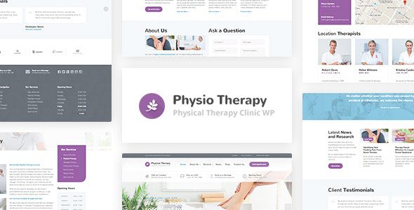 Physio v3.1.1 – Physical Therapy & Medical Clinic WP Theme