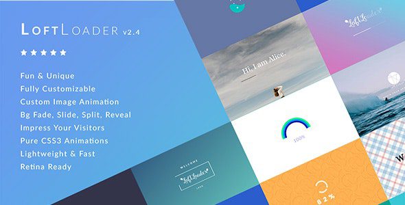 LoftLoader Pro v2.4 – Preloader Plugin for WordPress