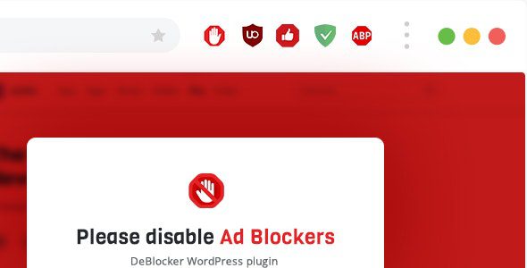 DeBlocker v3.2.4 – Anti AdBlock for WordPress