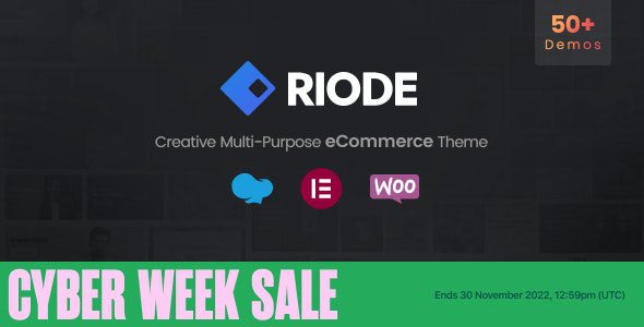 Riode v1.4.910 – Multi-Purpose WooCommerce Theme