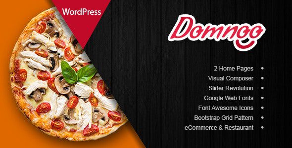 Domnoo v1.32 – Pizza & Restaurant WordPress Theme